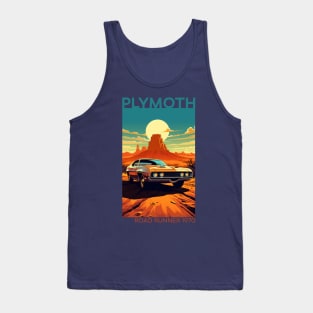 Roaring Resurrection: The 1970 Plymouth Road Runner Revival Tank Top